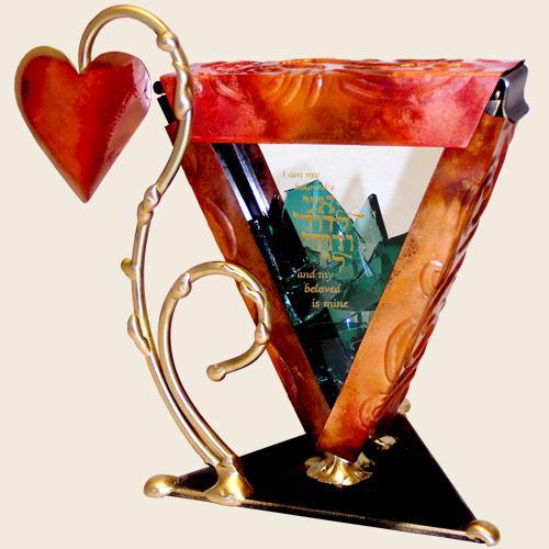 Wedding Shards Keepsake Holder Ani L'Dodi