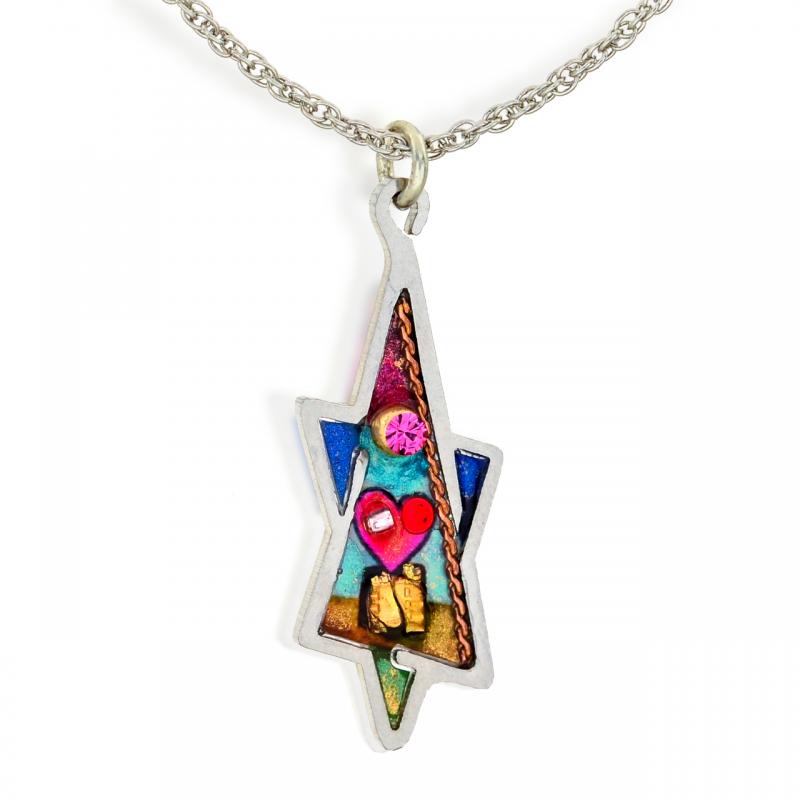 Star of David Necklace - Stainless Steel