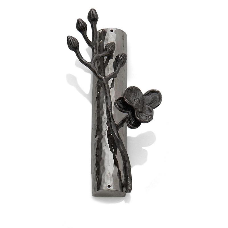 Black Orchid Mezuzah