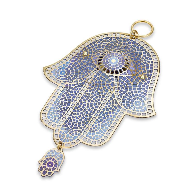 Hamsa Mosaic purples