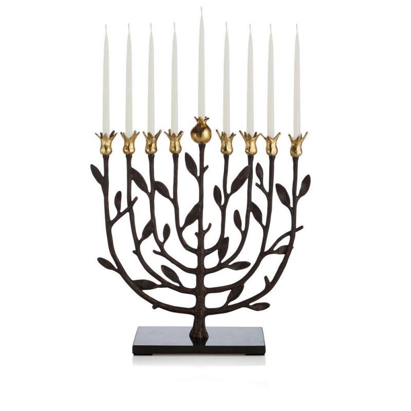 Pomegranate Kosher Menorah