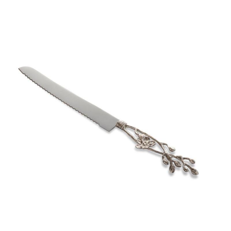 White Orchid Bread Knife