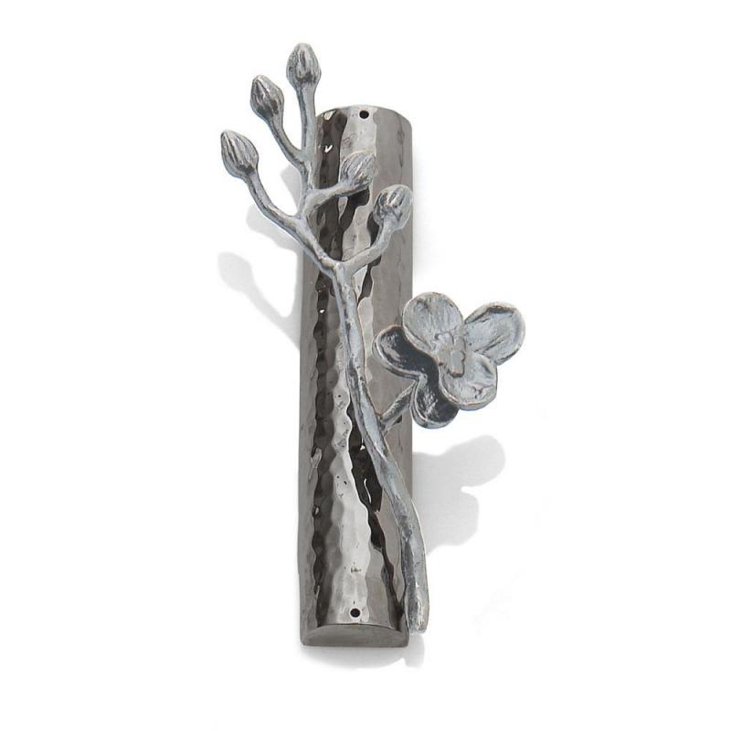 White Orchid Mezuzah