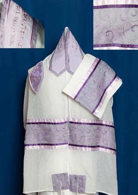 Three-Piece Tallit Set for Women ADE-962