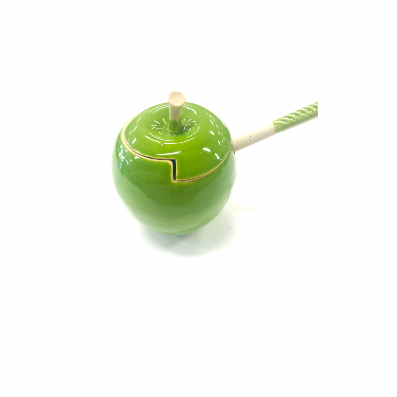 Green Apple Honey Jar