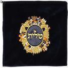 Circular Jerusalem Talit Bag - Velvet