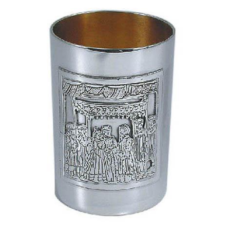 Sterling Silver Chuppah Wedding Goblet