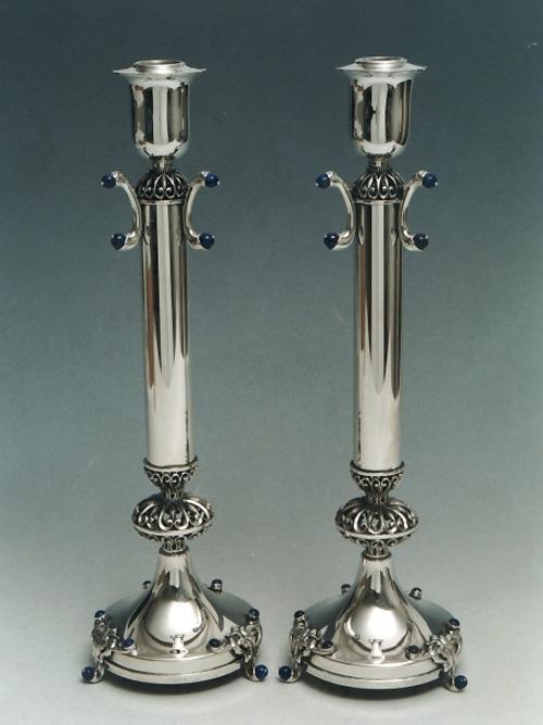 Candlesticks Sterling Silver 006L by Dabah