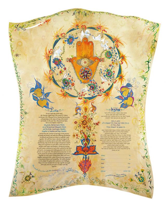 Chamsa Ketubah