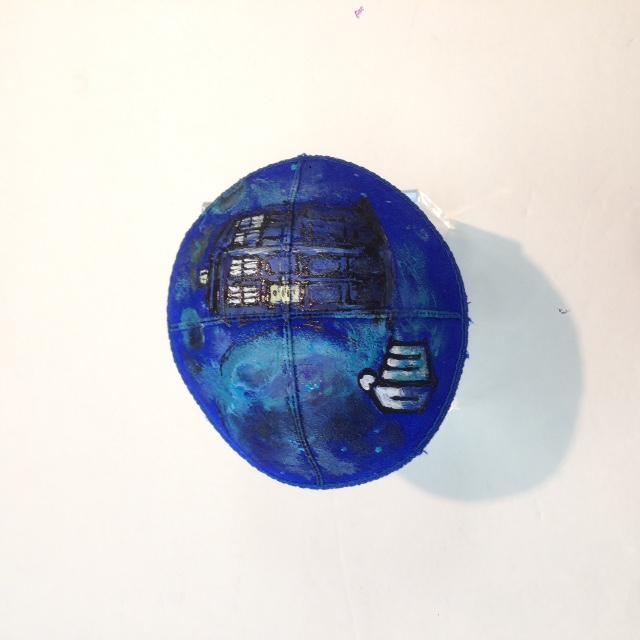 Dr. Who Kippah - Suede