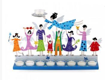 Family Menorah- White Colors