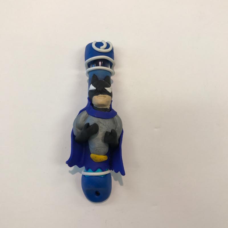 BATMAN MEZUZAH - FIMO CLAY