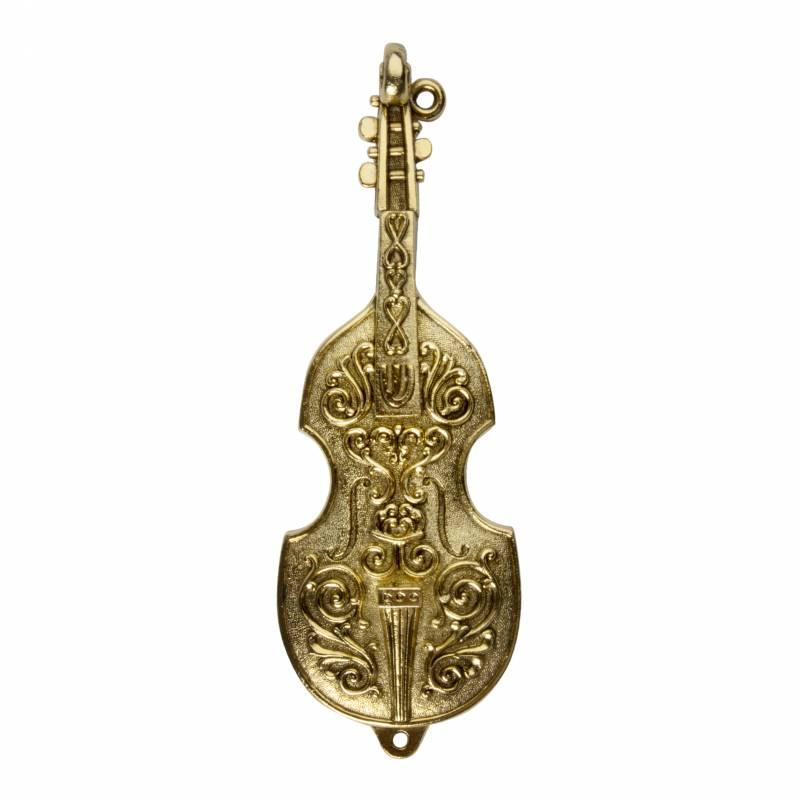 Cello / Violin Mezuzah Gold