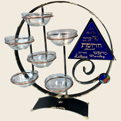 Hanging Bowl Seder Plate