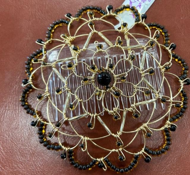 Gold With Brown Star Wire Kepa