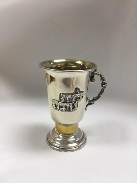 Baby Girl Kiddush Cup - Sterling Silver
