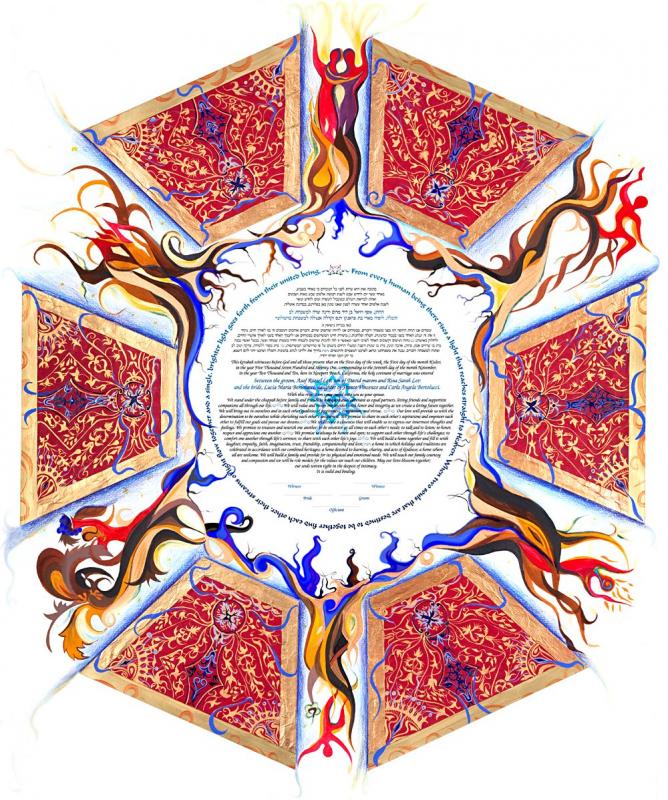 CUPOLA a window to the world Ketubah