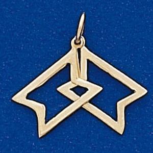 Star K-293 Charm - Gold