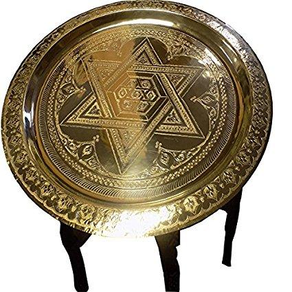 Moroccan Tray Table | Shalom House Fine Judaica