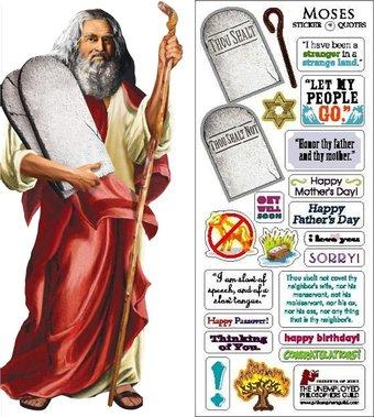 Moses Sticker Card