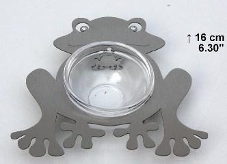 Frog Charoset Dish - Stainless Steel