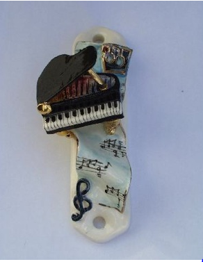 Piano Mezuzah