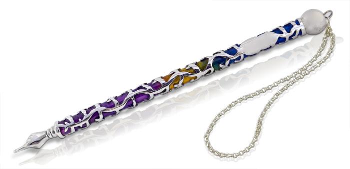 Sharon Enameled Torah Pointer