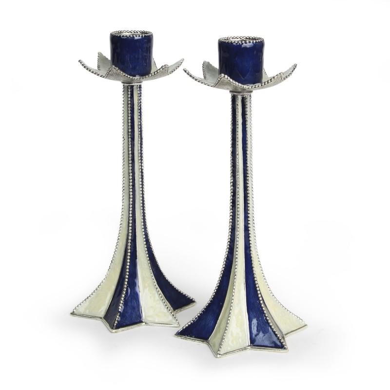 Quest Star of David Candle Holder Set