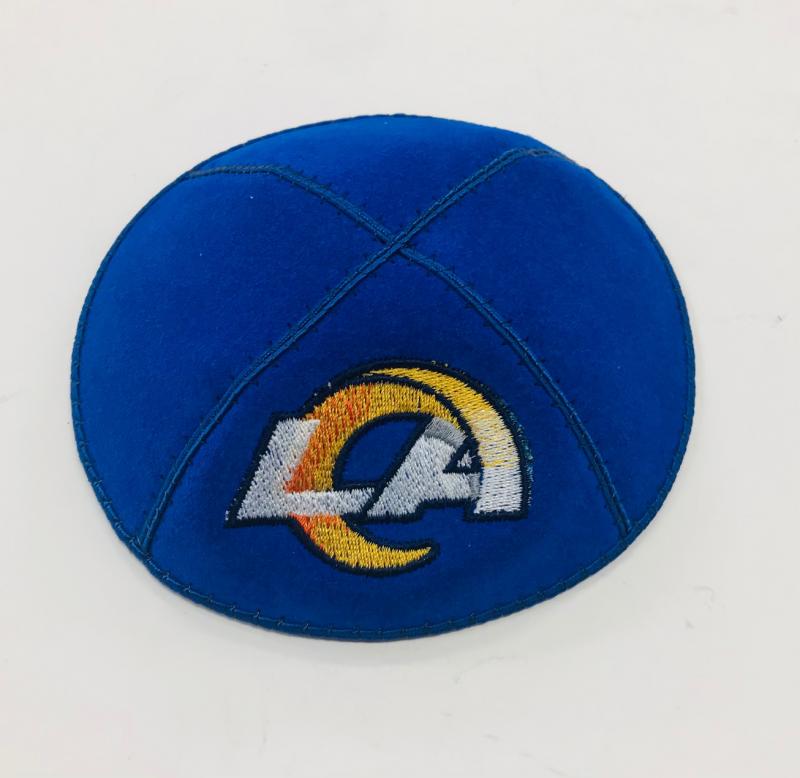 Rams Kippah - Suede