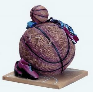 Basketball Tzedakah Box - Resin