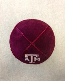 Texas A&M Kippah - Suede