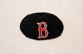 Boston Red Sox Kippah - Suede