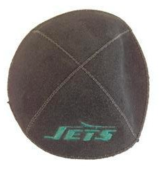 New York Jets Kippah - Suede