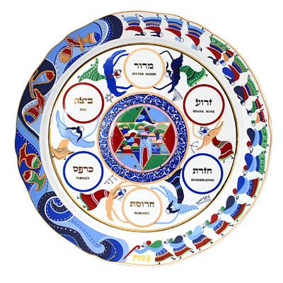 Abecasis Seder Plate