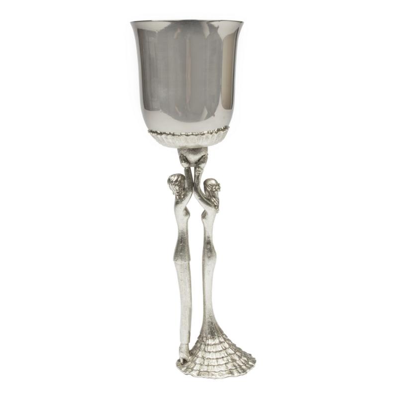 Brides Wedding Kiddush Cup-Silver