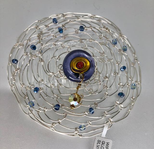 Silver Wire Kepa With Circle
