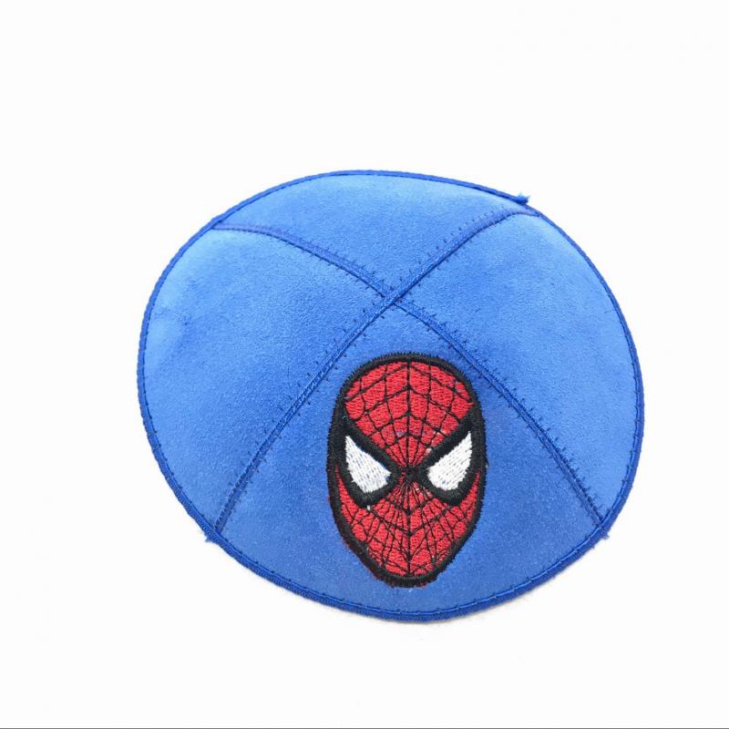 Spiderman Kippah-Suede