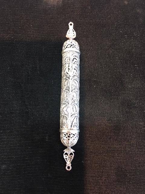 Sterling Silver Mezuzah by Gershi