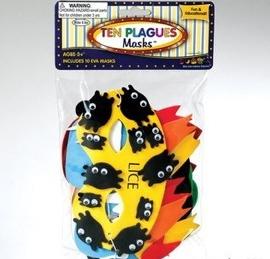 Ten Plagues Masks - Passover Toys