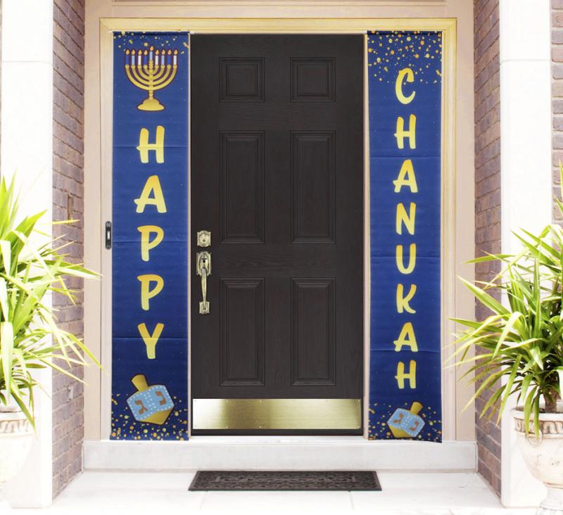 Happy Chanukah Door Banner
