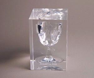 Wedding Cube - Lucite